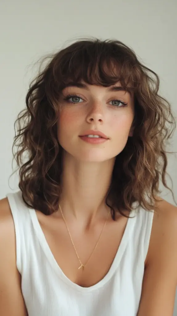 Transform Your Look: Stunning Curly Hair with Bangs Hairstyles for Every Woman
