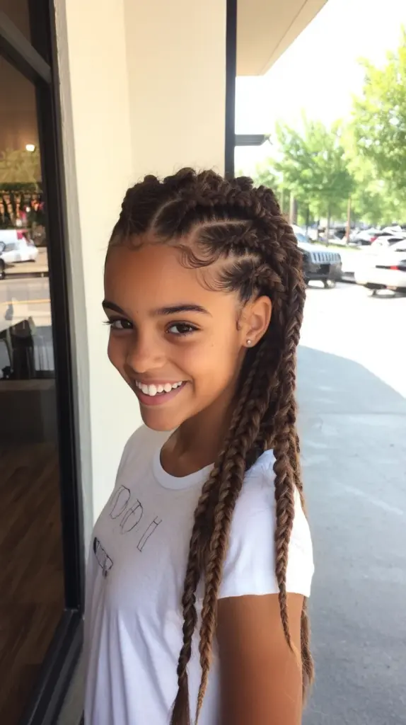 Stunning Kids’ Cornrow Hairstyles: Creative Inspiration for Women’s Hair Looks!