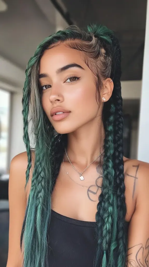 Vibrant Braiding Hair Colors: Explore Stunning Hairstyles for Every Woman