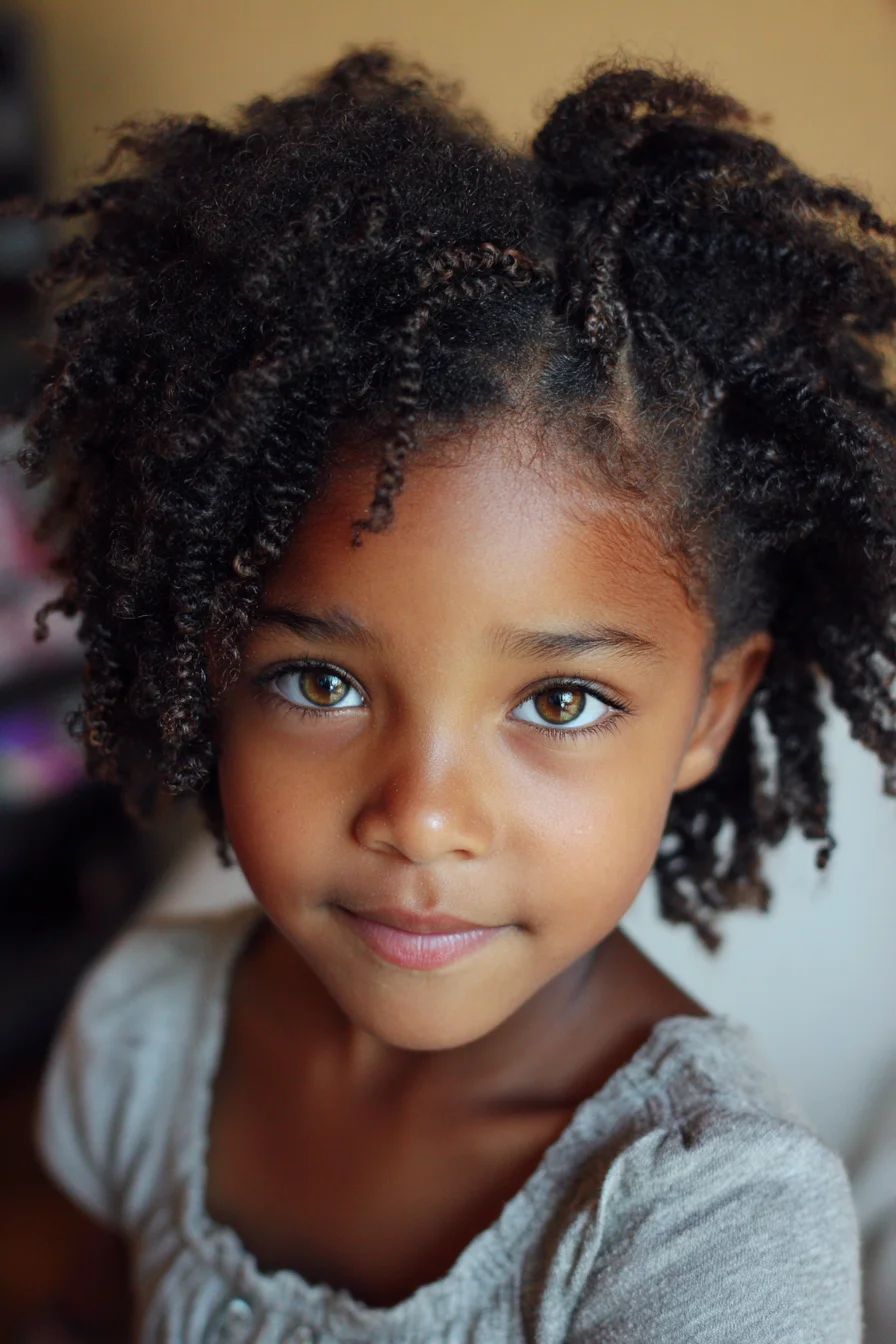 Defined Mini Twist-Out for Natural Coily Hair (Short to Medium Lengths)
