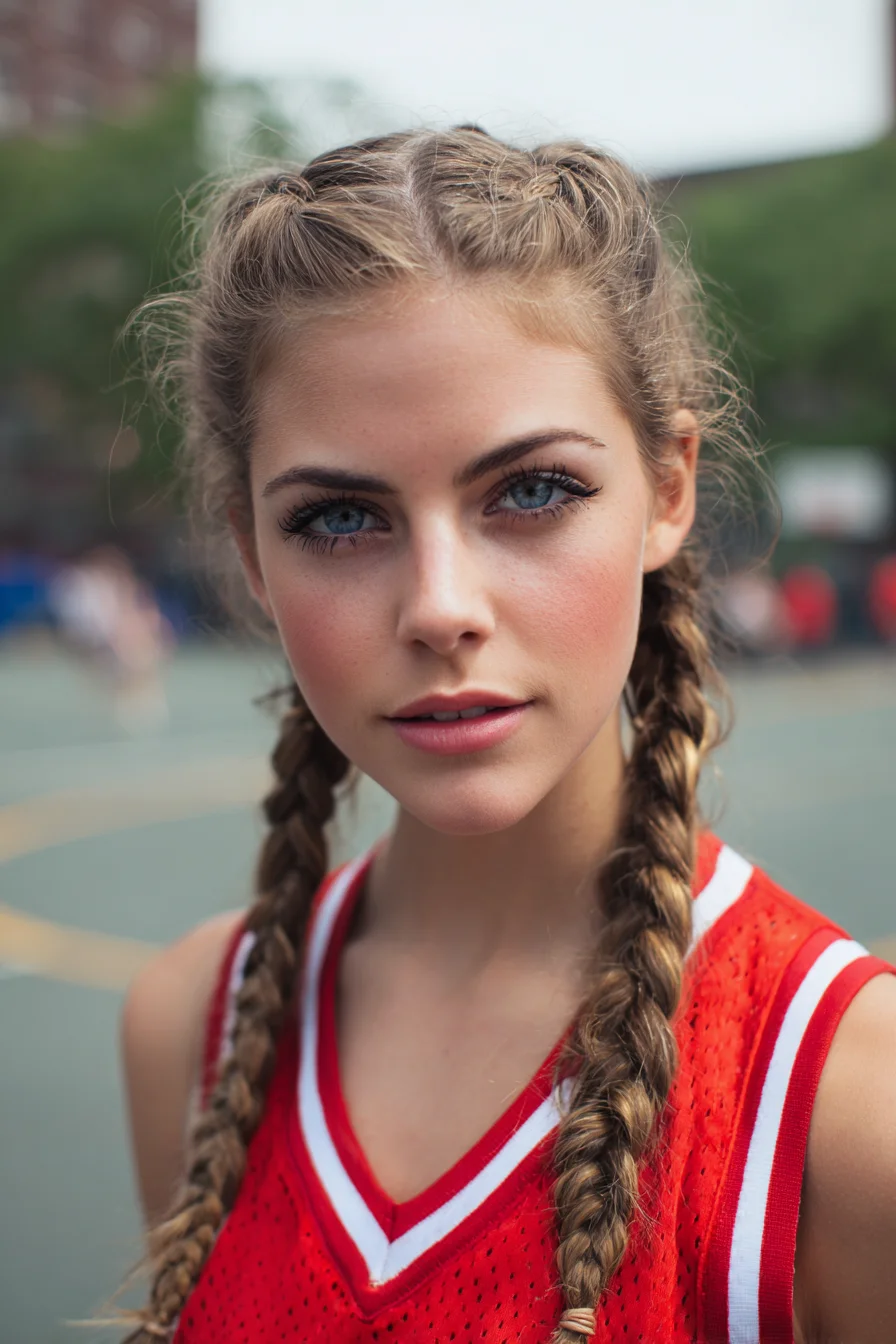 Double Dutch (Boxer) Braids for Long Hair