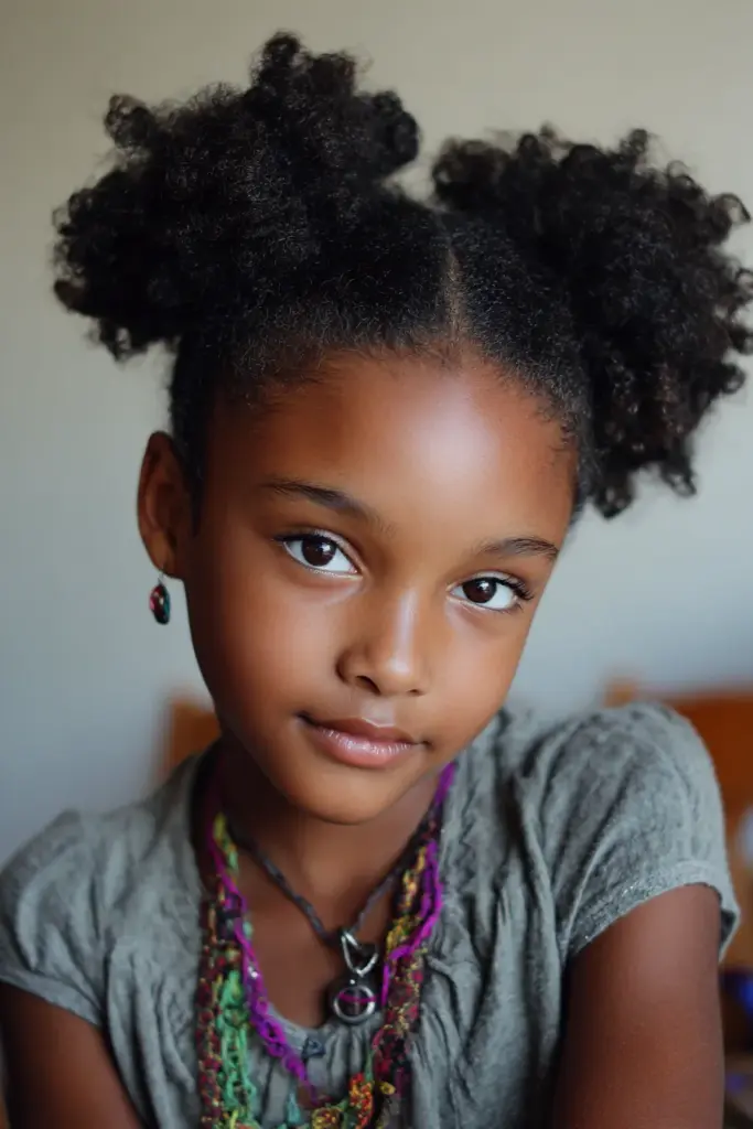24 Cute Kids Hairstyles for Black Natural Hair: Easy Styles & Care Featured Image