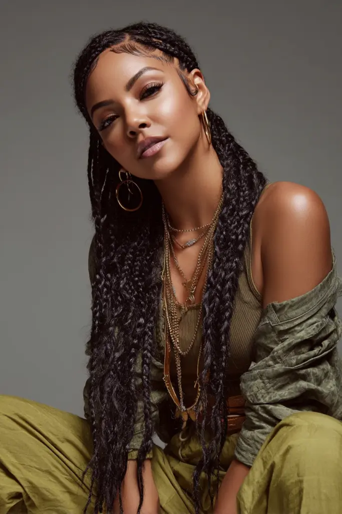 28 Medium Knotless Braids Hairstyles for Women — Chic & Protective Featured Image