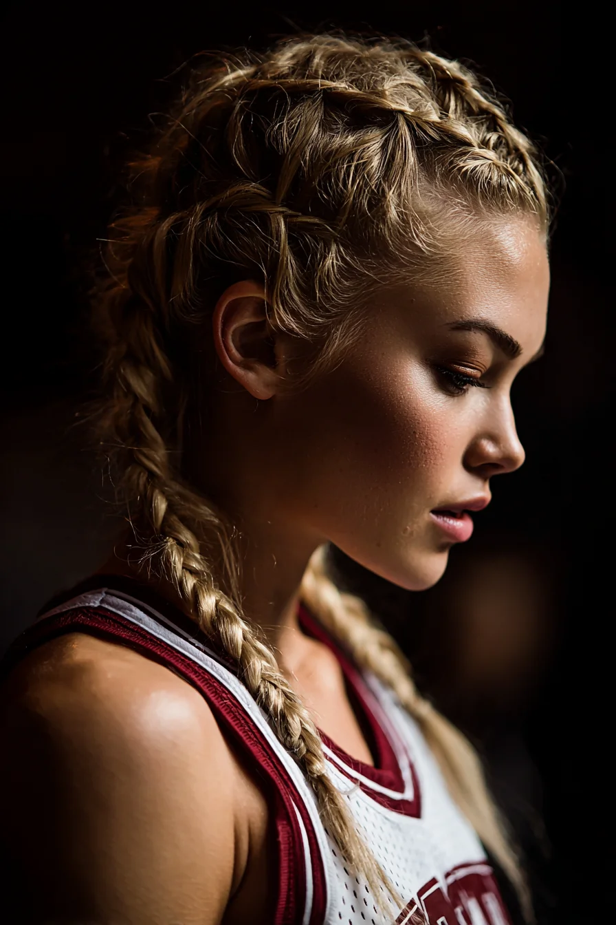 Twin Dutch (Boxer) Braids — Tight Double Dutch Braids for Sporty Hair