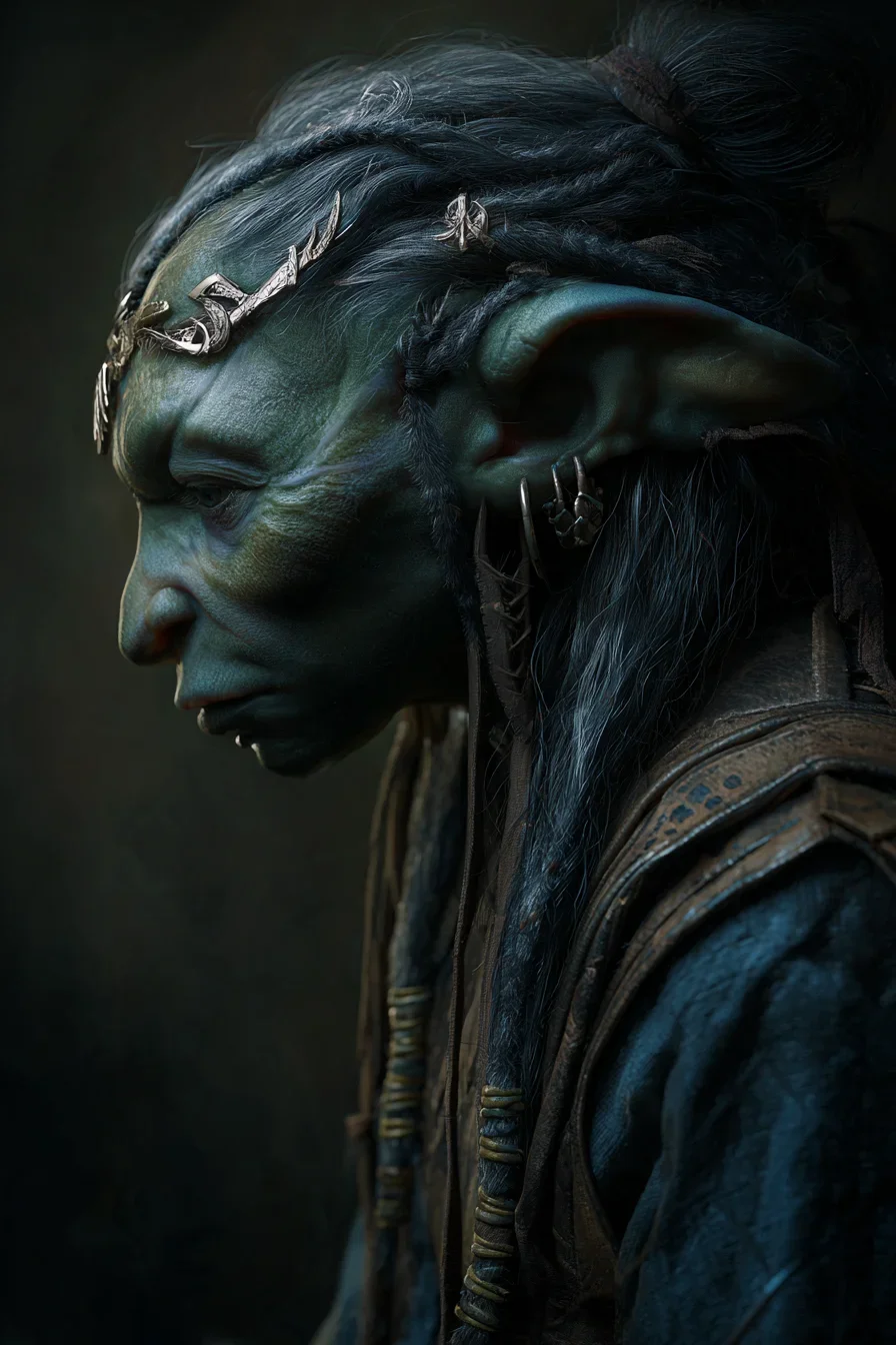A Goblin Elder Lost in Thought
