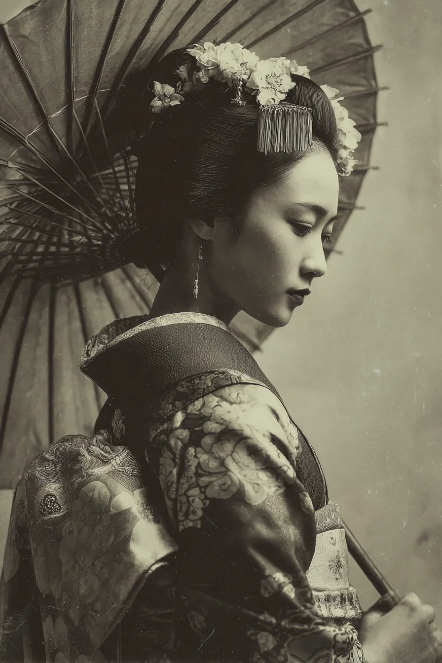A Portrait Caught in Still Time