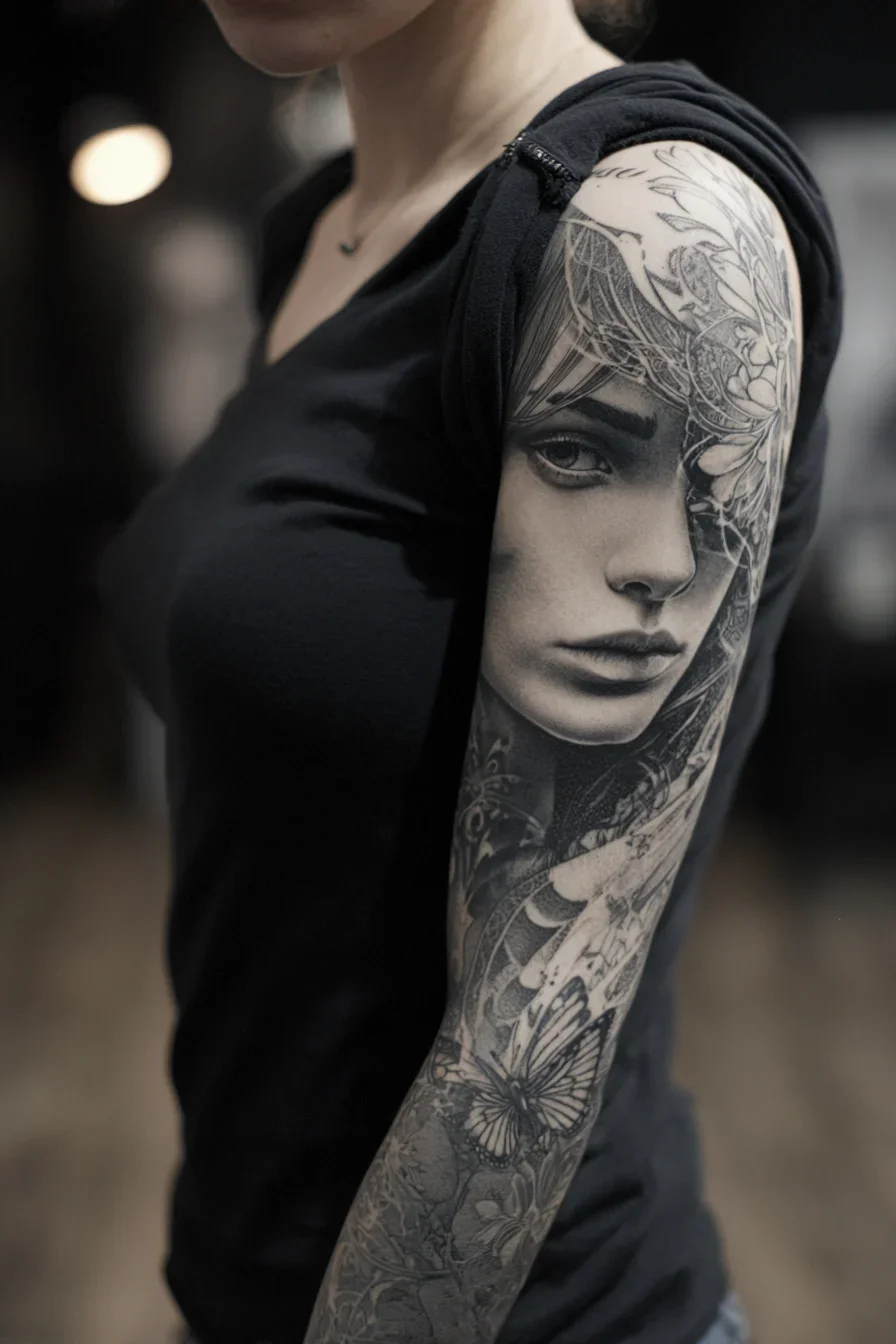 A Portrait Sleeve That Commands Attention