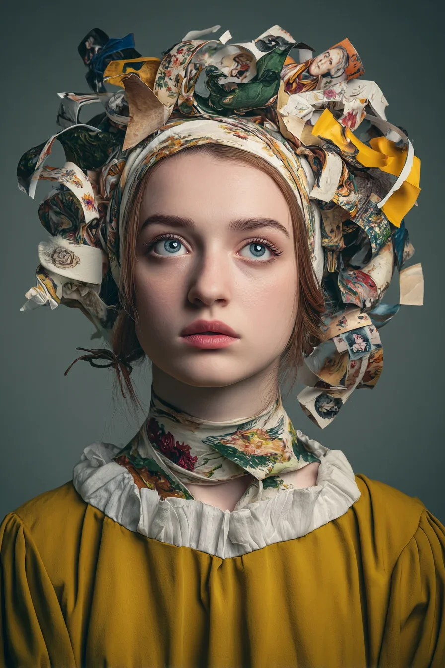 A Portrait Wrapped in Art History