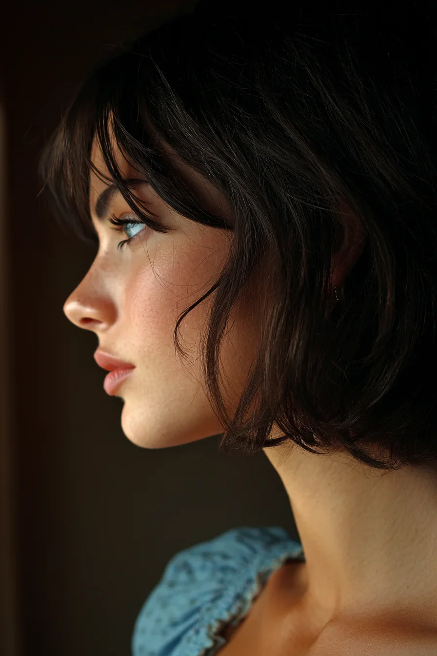 A Quiet Moment in Profile