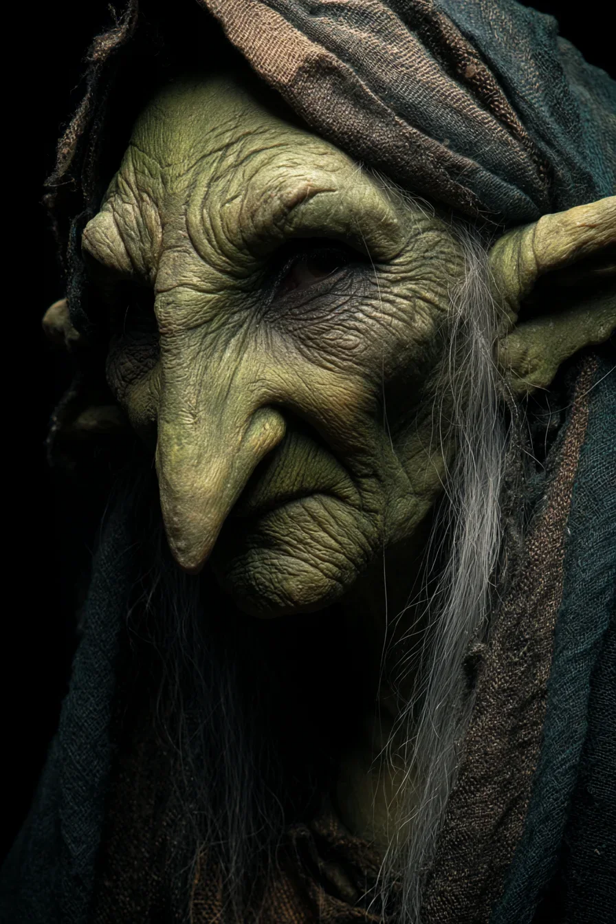 Ancient Goblin Elder in Shadow
