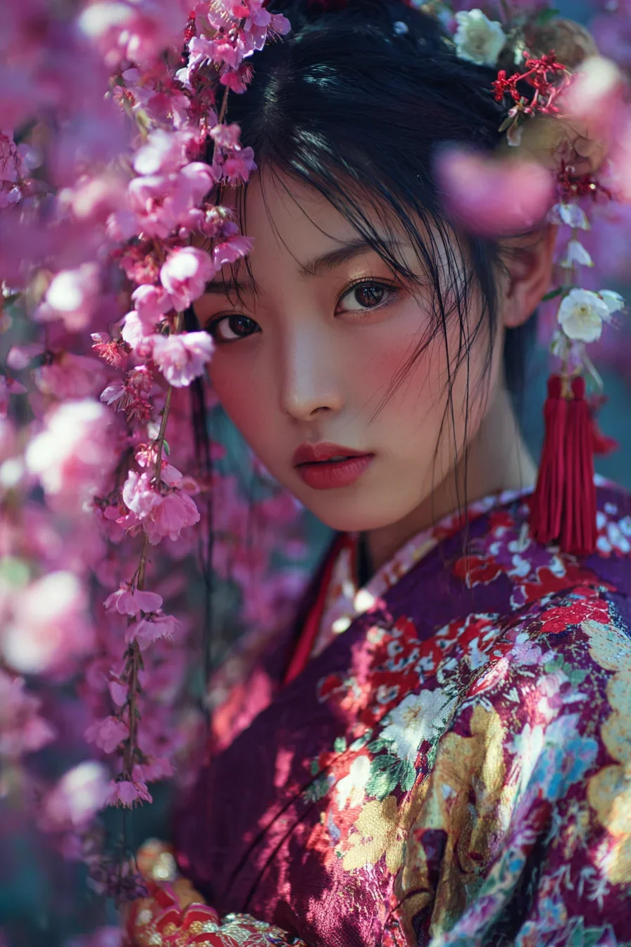 Beneath the Cherry Blossoms