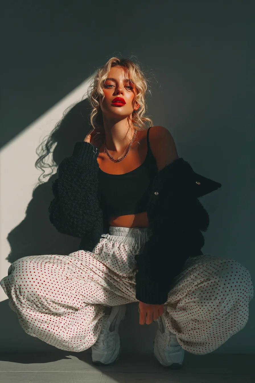 Bold Contrast in Golden Light