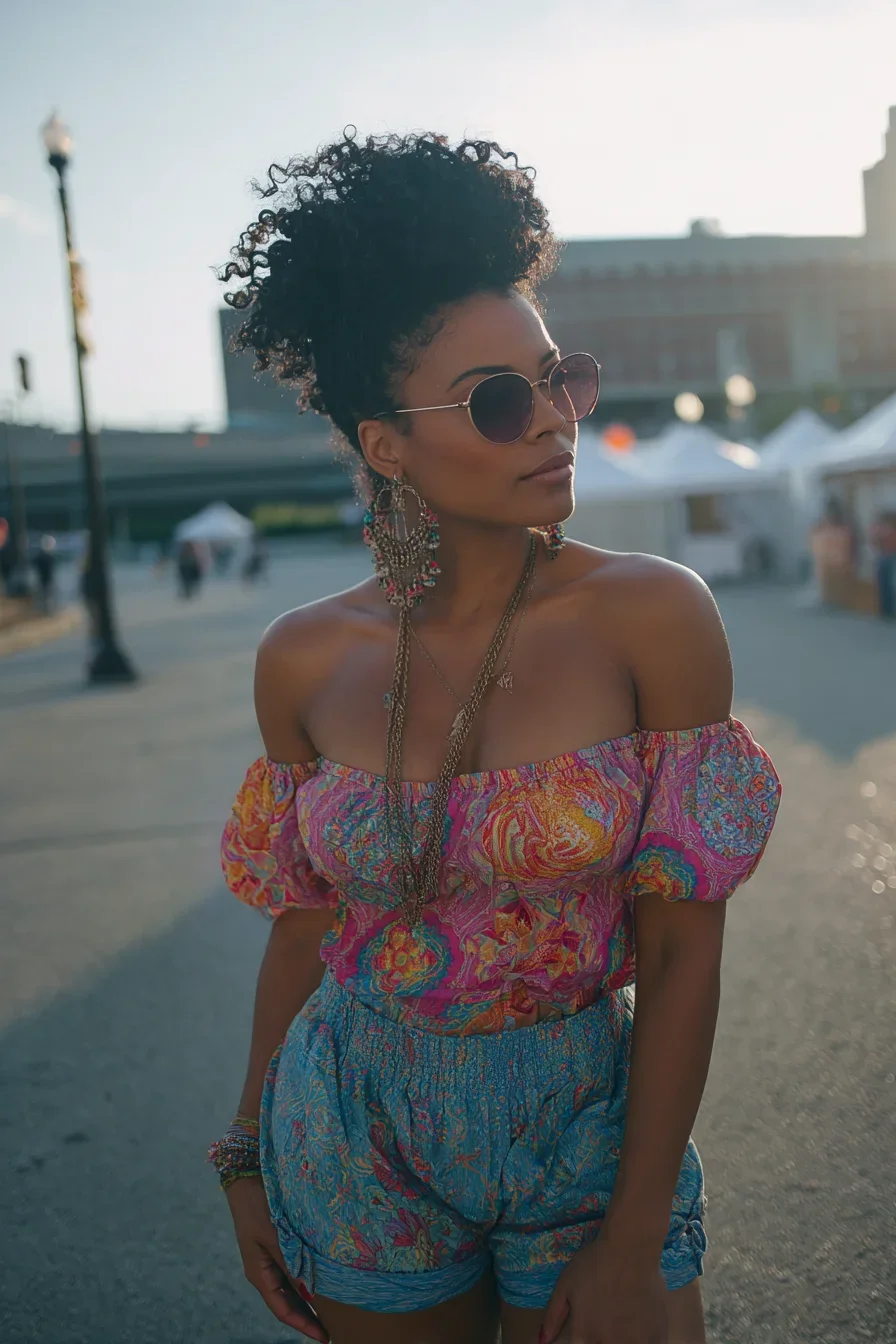 Bold Prints at the Summer Festival