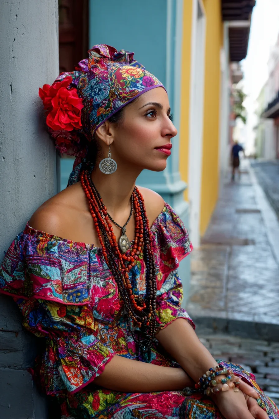 Color and Quiet on Cobblestone Streets