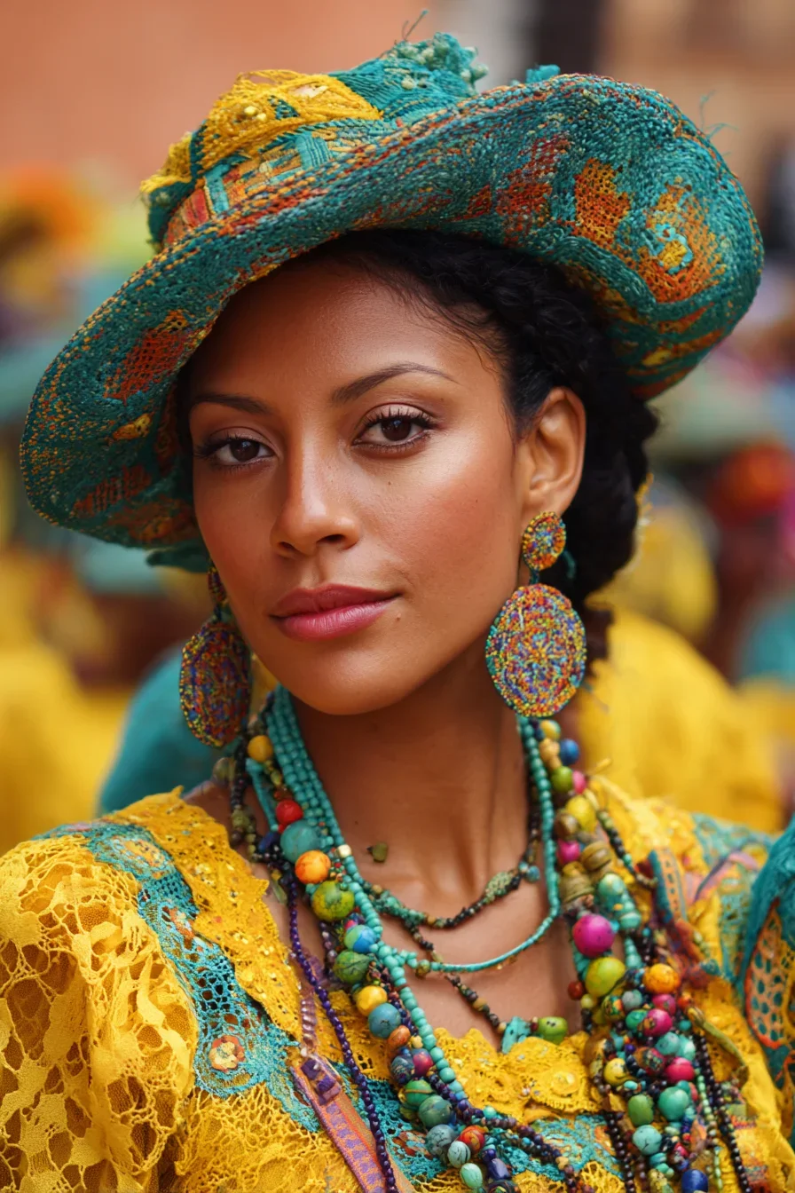 Colors of the Colombian Carnival