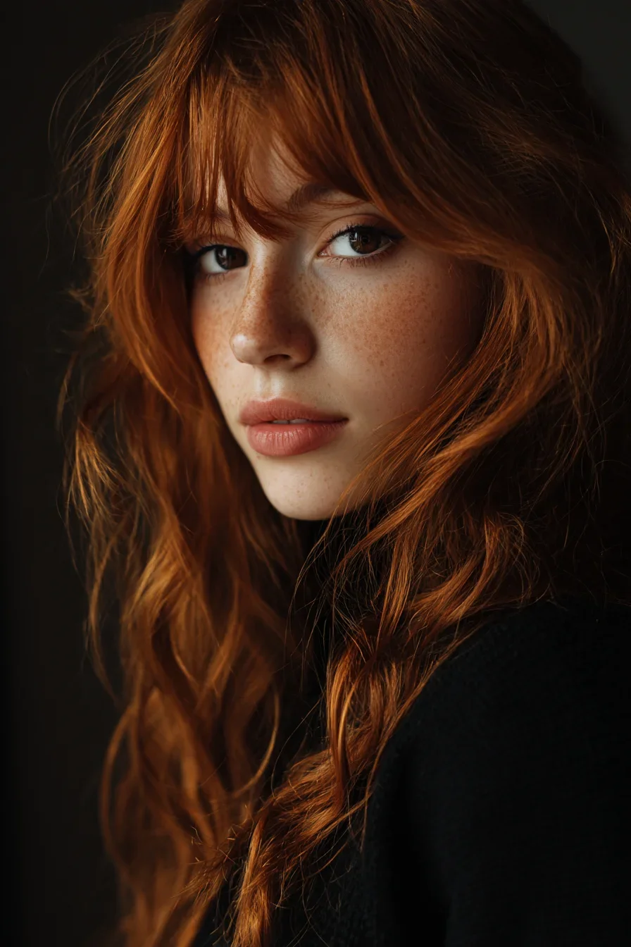 Copper Waves and a Steady Gaze