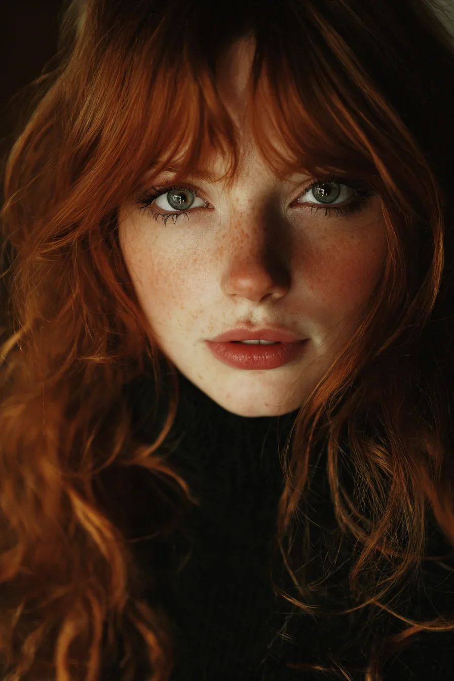 Copper Waves and Cool Eyes