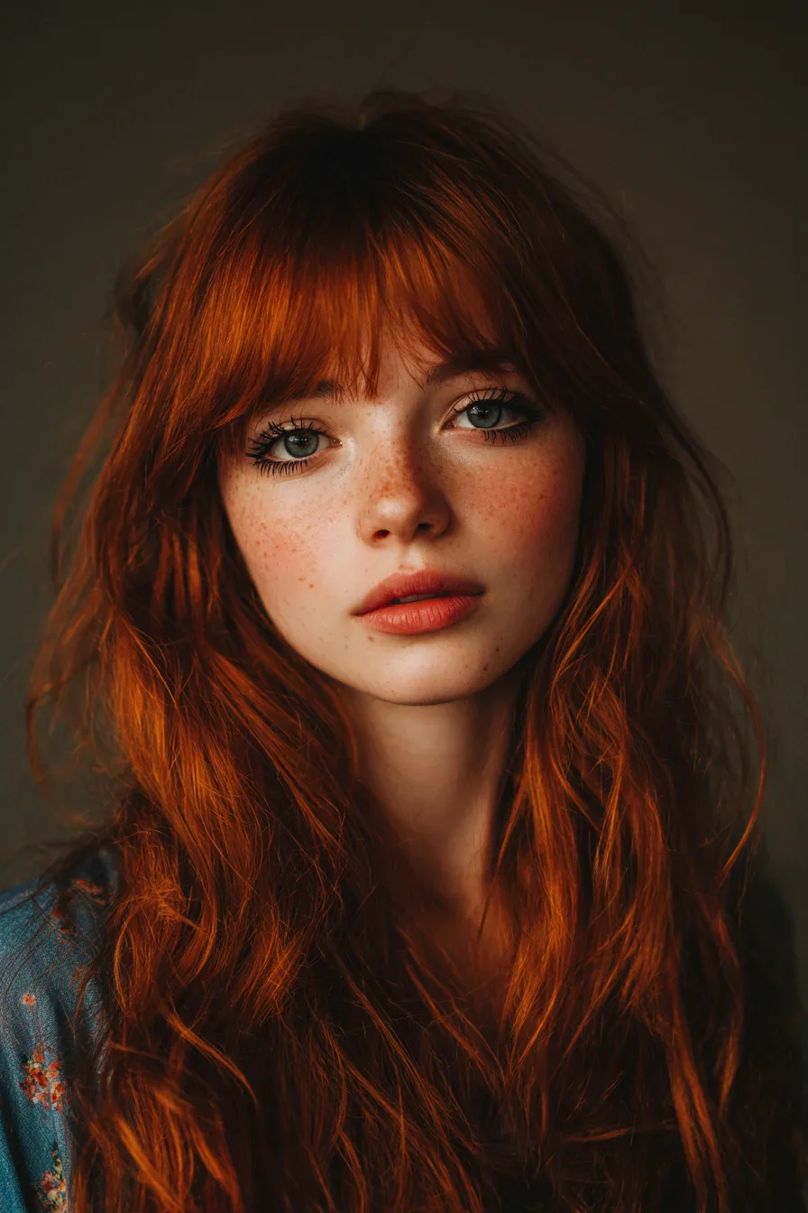 Copper Waves and Grey Eyes
