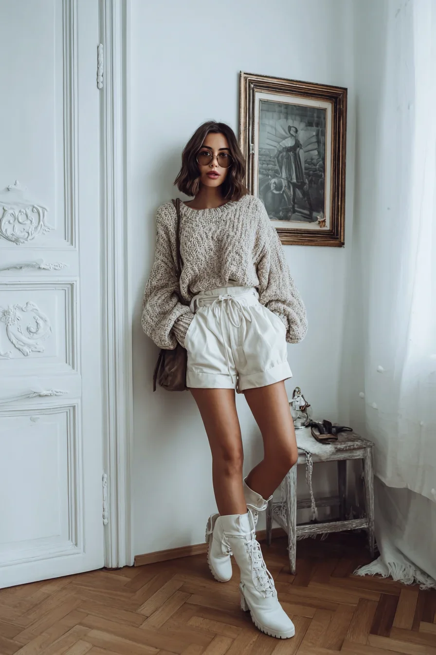 Cozy Neutrals with an Edge