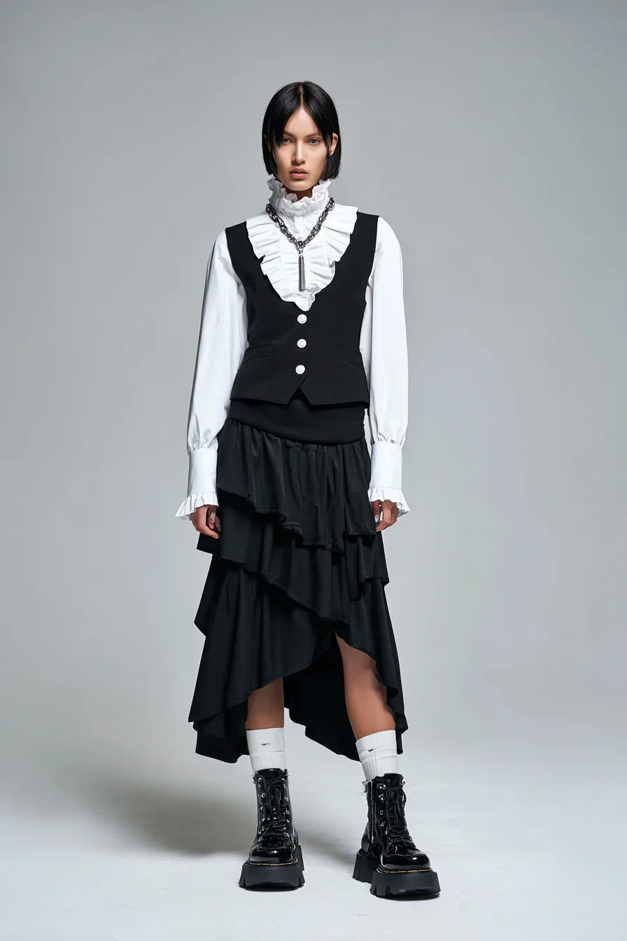 Dark Academia Meets Street Edge
