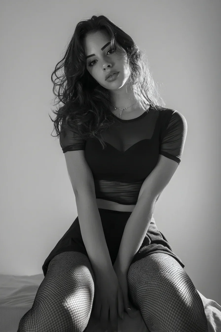 Dark Mood in Monochrome