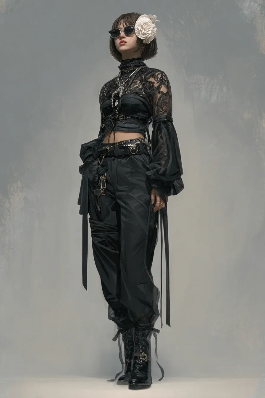 Dark Romance in Full Black