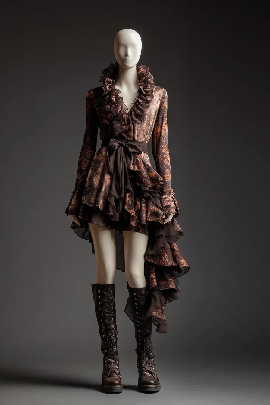 Dark Romance in Ruffles and Lace