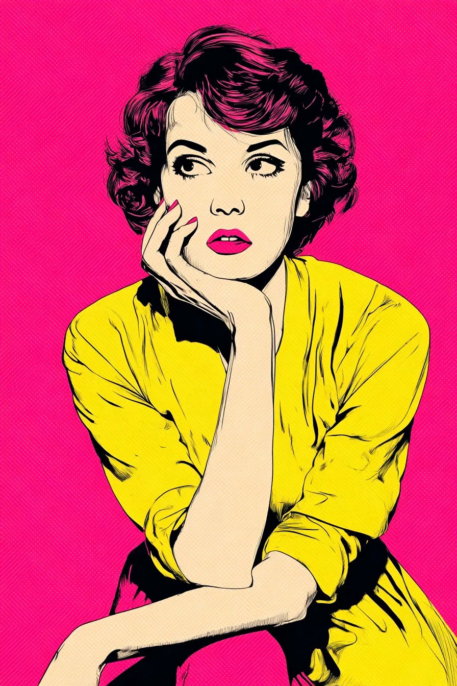 Daydreaming in Yellow and Pink