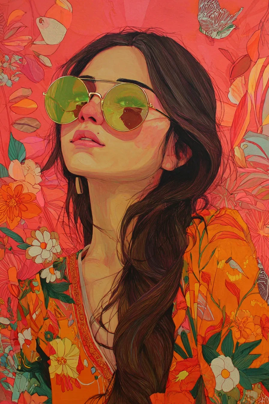 Dreaming in Coral and Gold