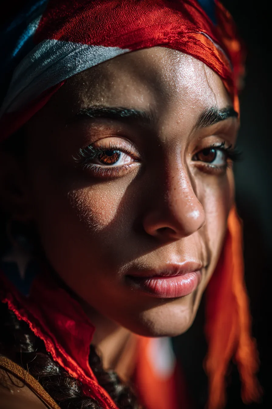 Fire and Shadow in Close Focus