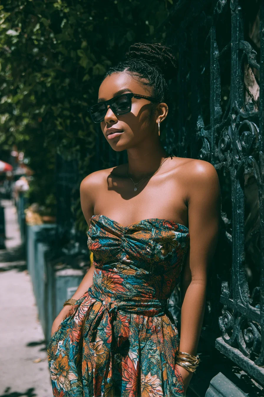 Floral Ease on a Summer Afternoon