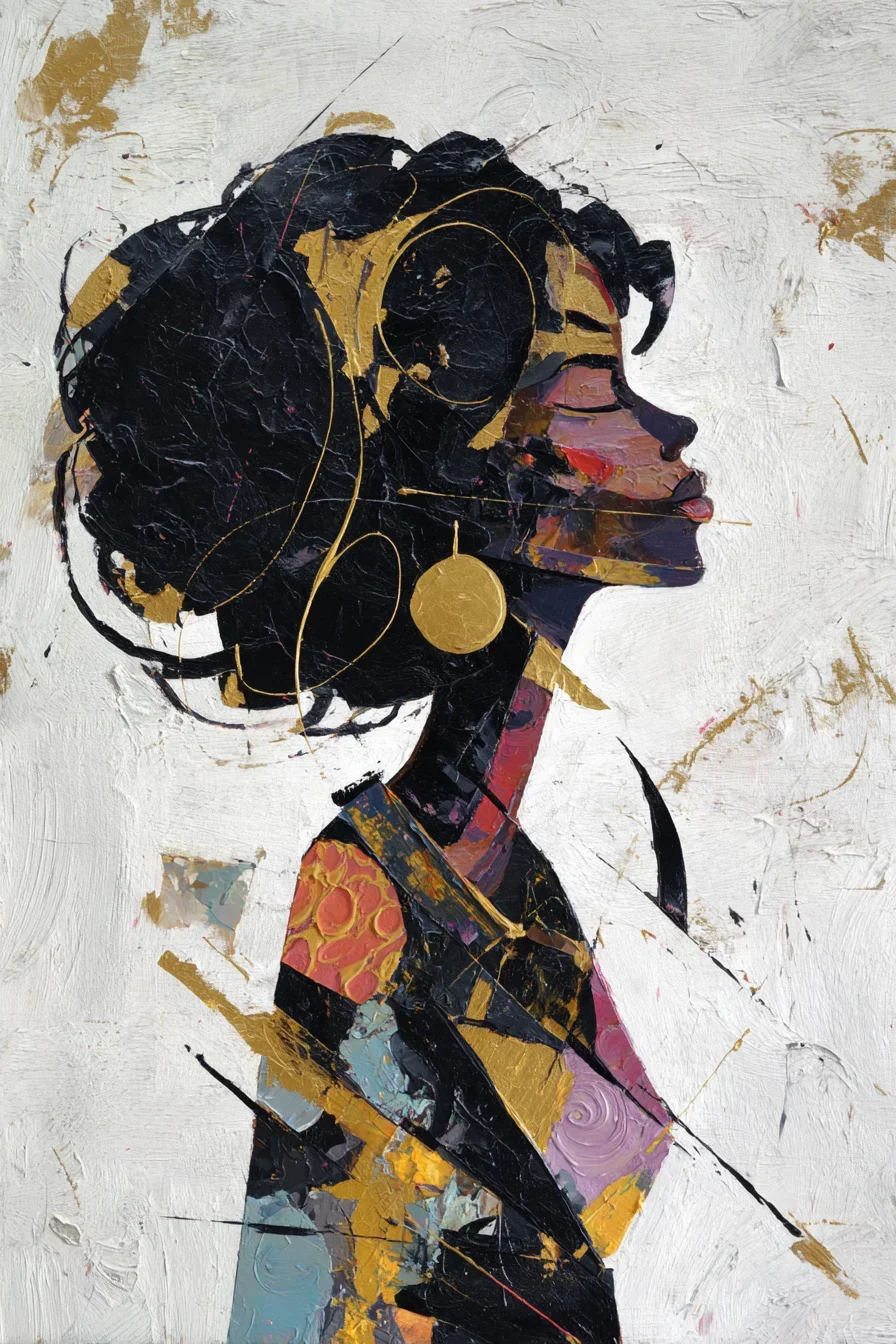 Gold and Shadow in Profile 14