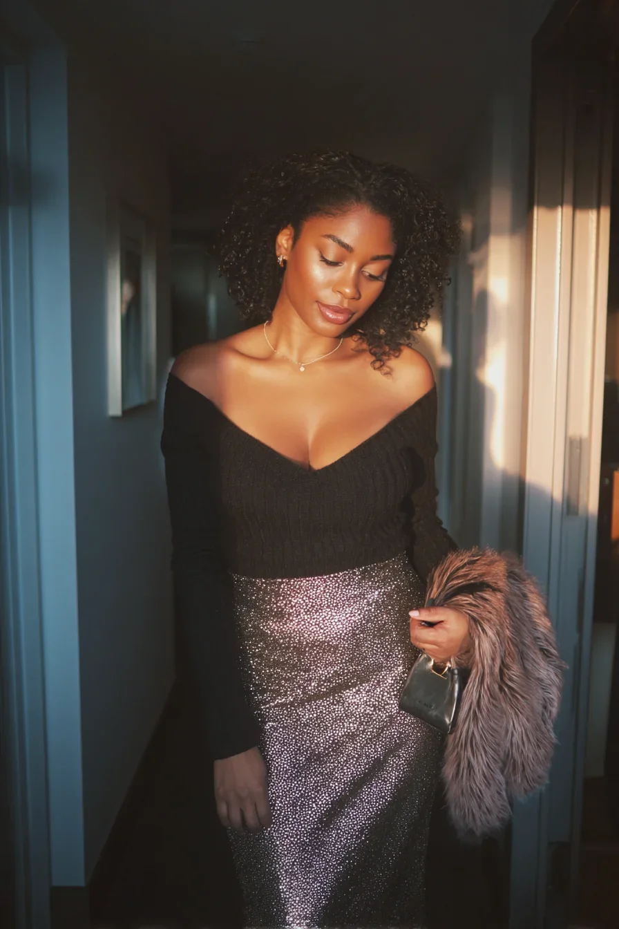 Golden Hour Before the Night Out