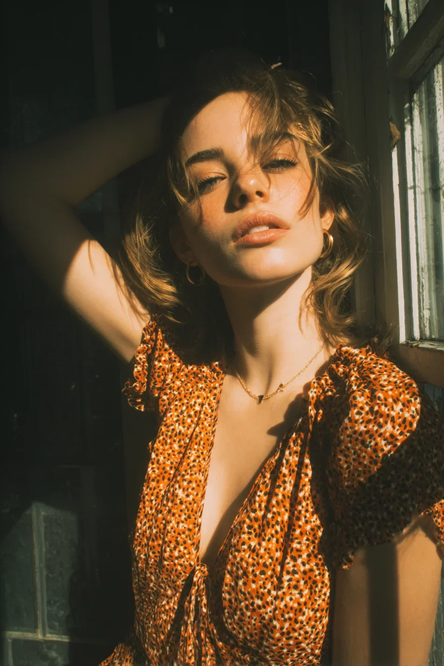 Golden Hour by the Window