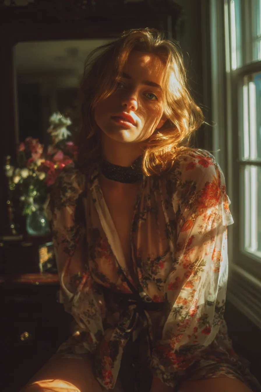 Golden Hour by the Window