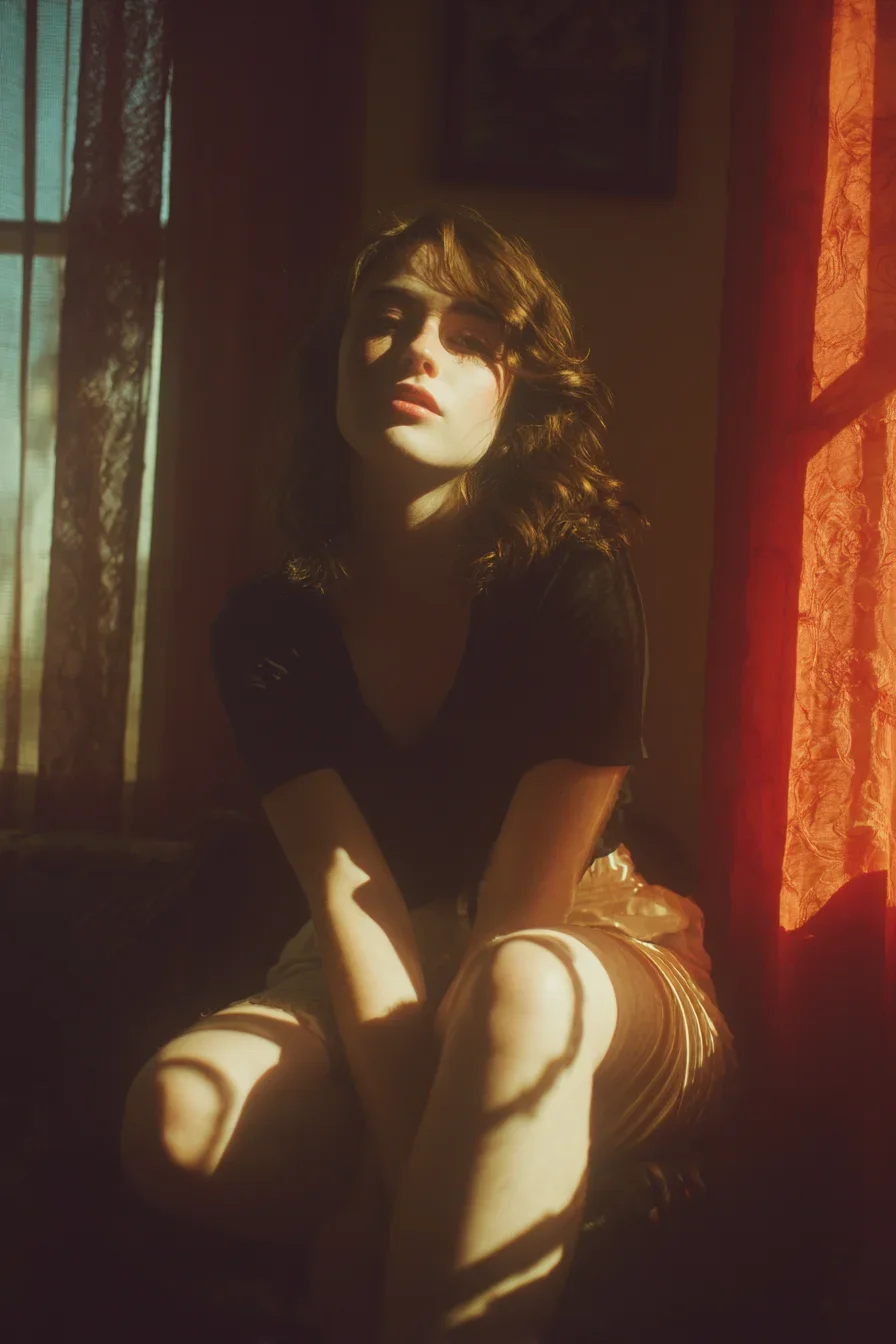 Golden Hour in a Quiet Room