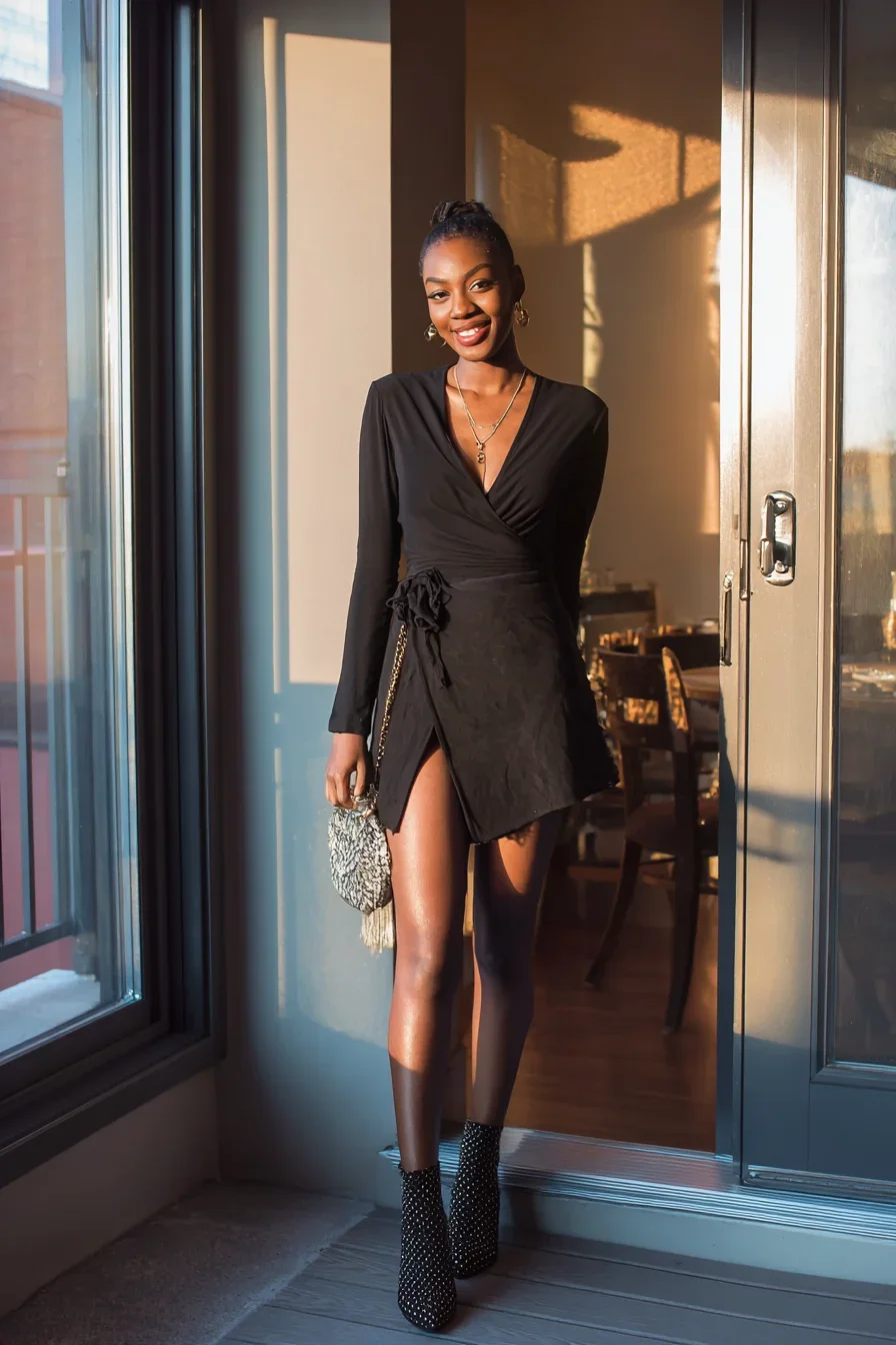 Golden Hour in All Black