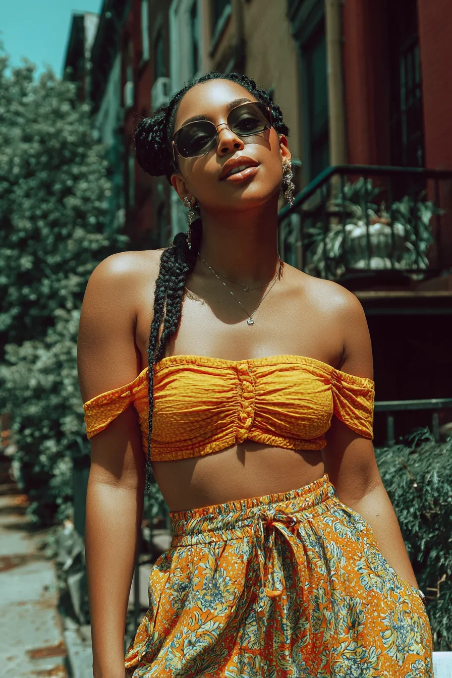 Golden Hour on the Brooklyn Block