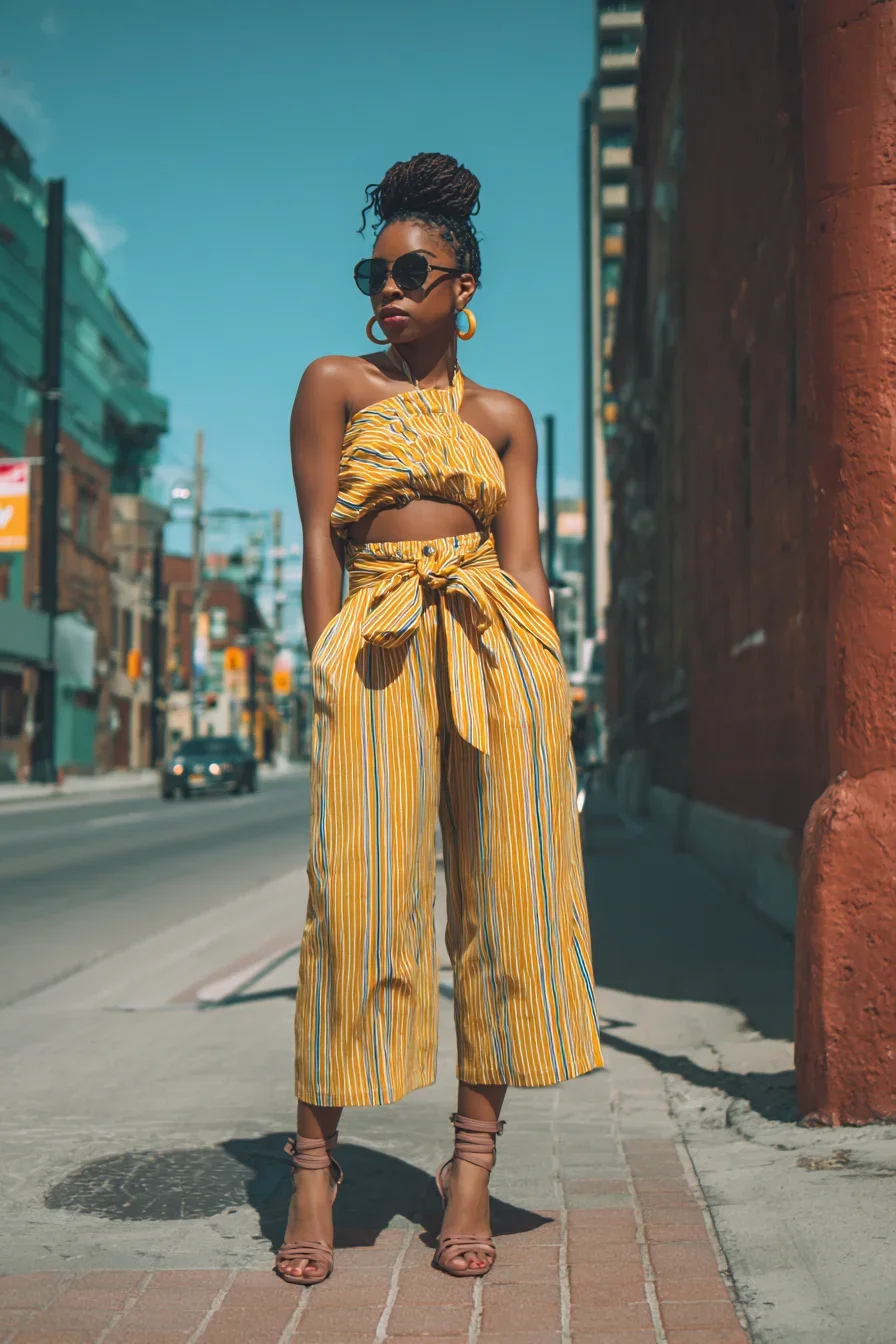 Golden Hour on the City Block