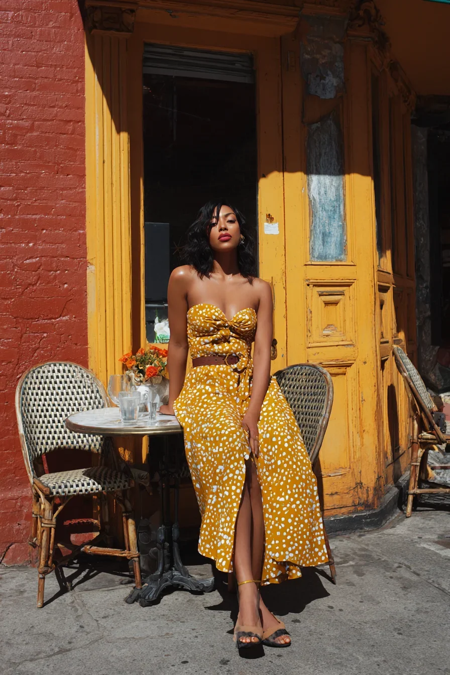 Golden Hour on the Sidewalk