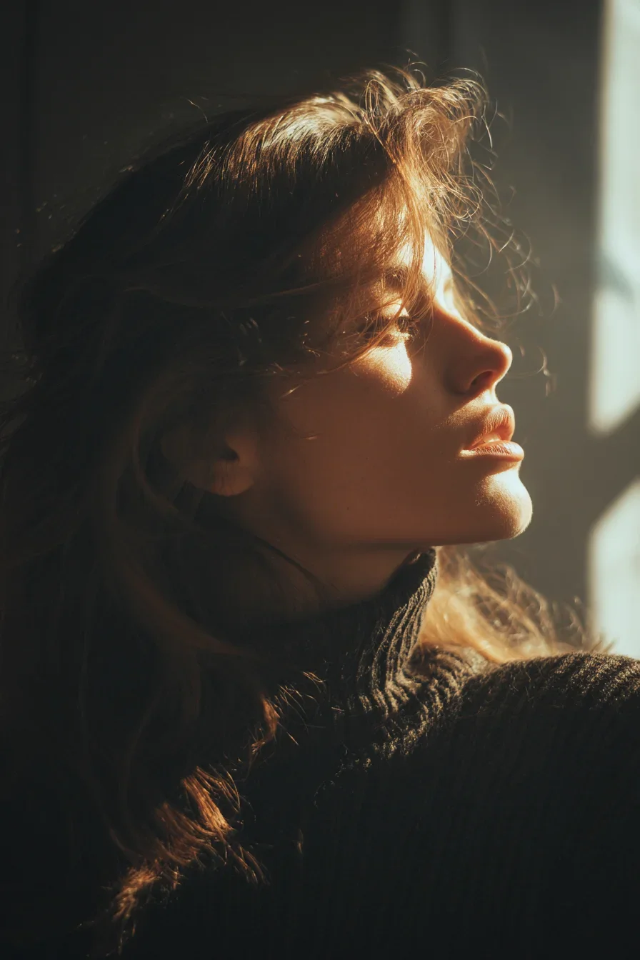 Golden Light, Eyes Closed