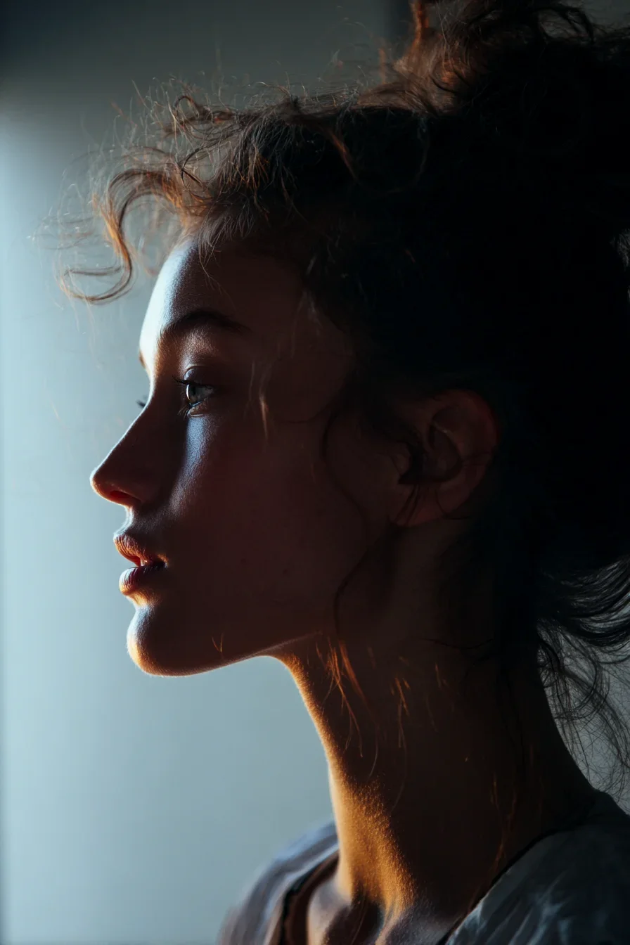 Golden Light on a Quiet Profile
