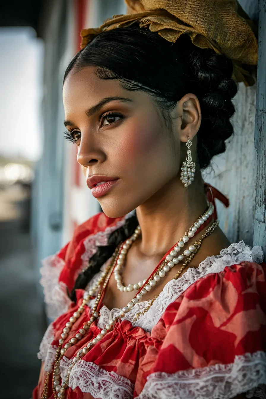 Heritage in Red and Pearl