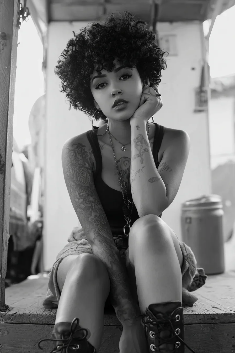 Ink and Attitude in Black and White