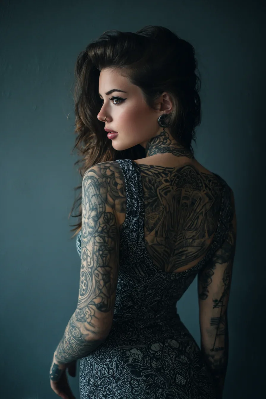 Ink and Attitude in Dark Tones