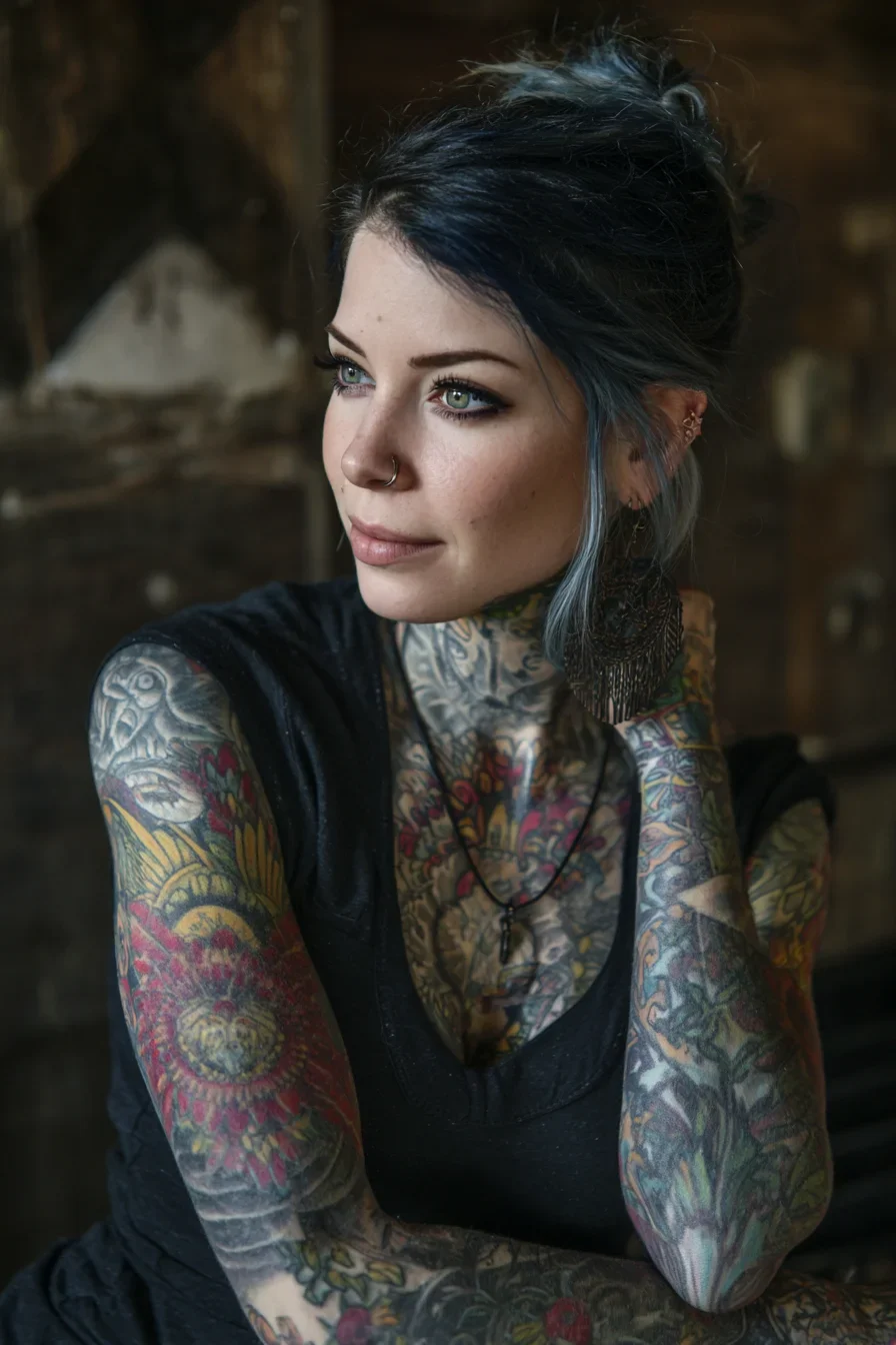Ink and Steel Blue