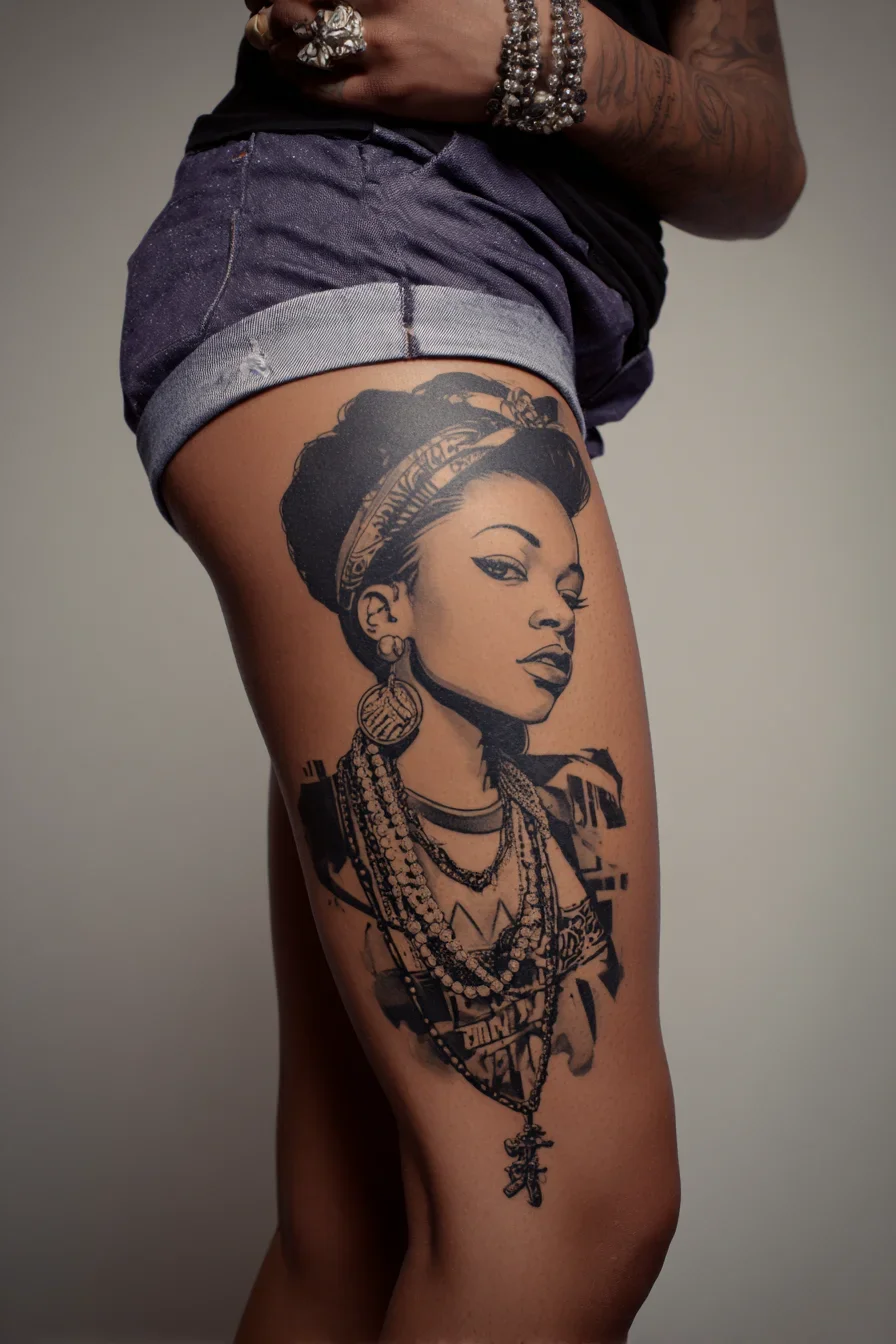 Ink as a Portrait