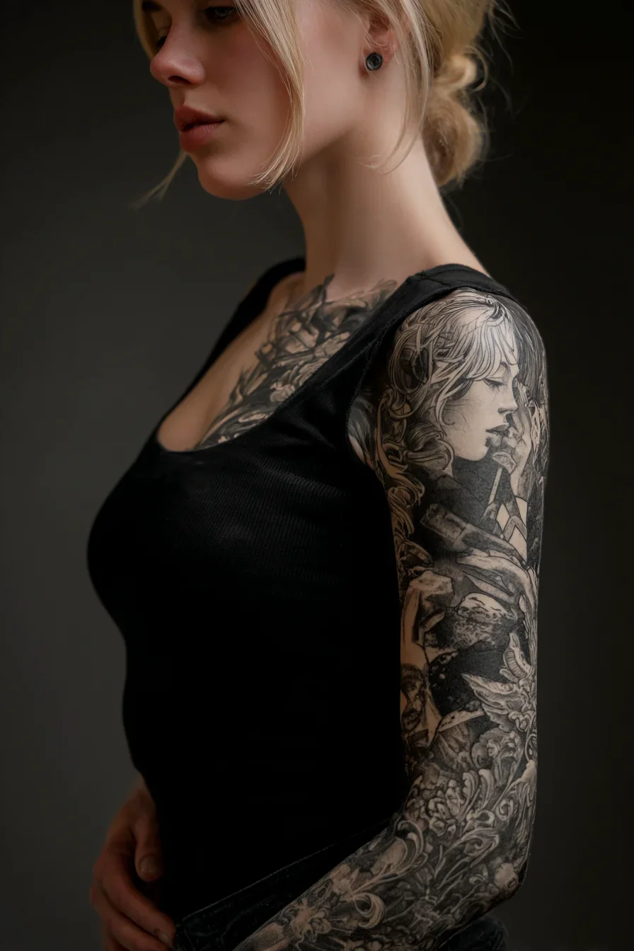 Ink in Black and Grey 18