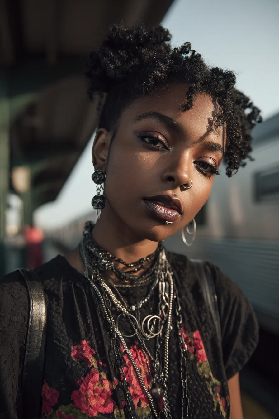 Layers of Metal, Curls in Motion