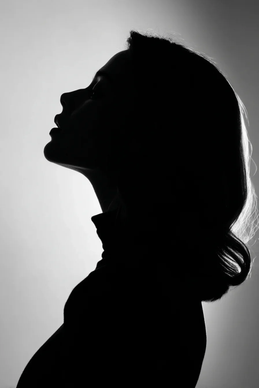 Looking Up in Silhouette